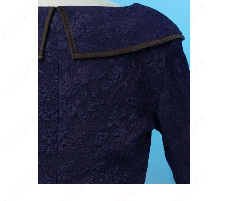 「リリアーナ・アドルナート コスプレ衣装の背面ディテール。オーダーメイド対応で体型にぴったり。」