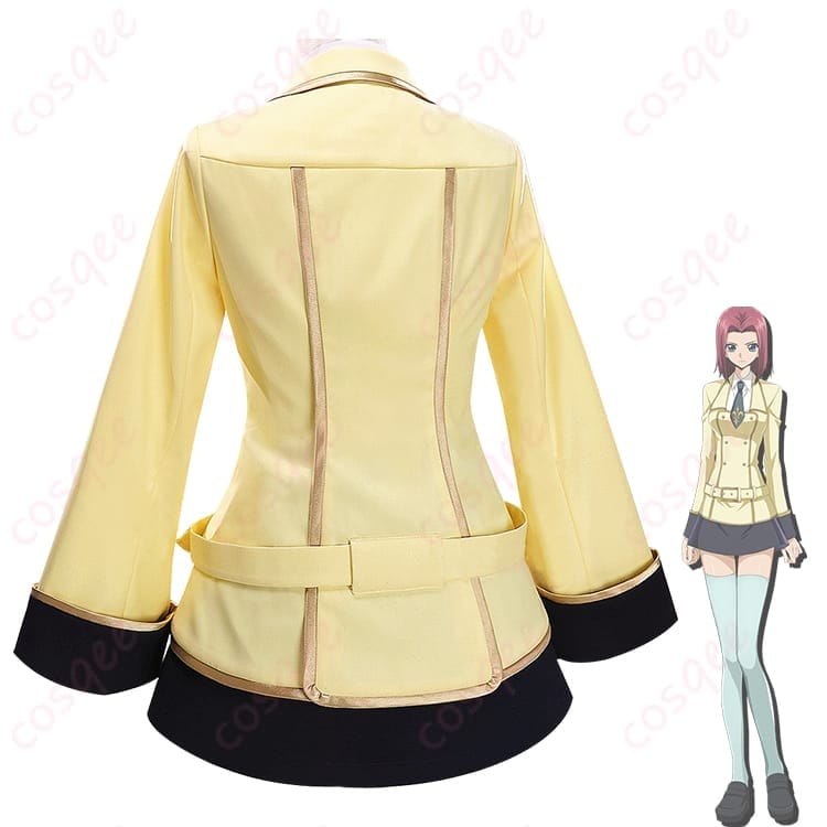 コードギアス ロストスト版 カレンの軍服風コスプレ｜赤黒が映えるシャープな佇まい - 3枚目の画像