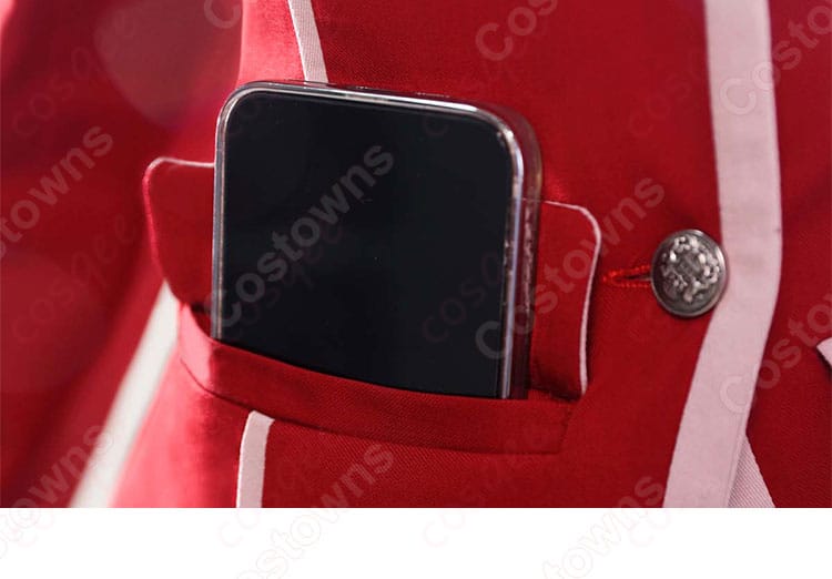 楪いのり コスプレ衣装 ポケットのサイズとディテール