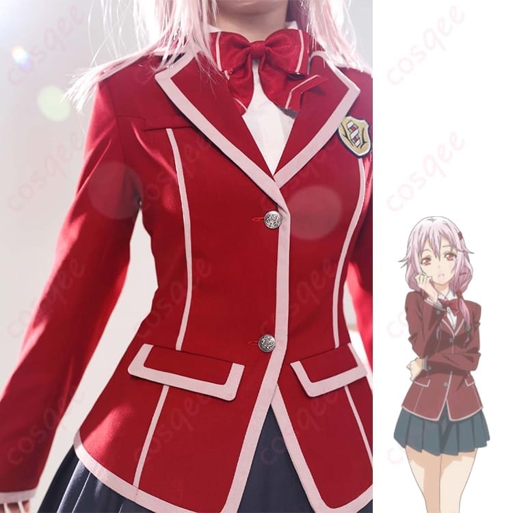 ギルティクラウン 楪いのりの制服コスプレ｜学園風シルエットで写真映えする着こなし - 4枚目の画像