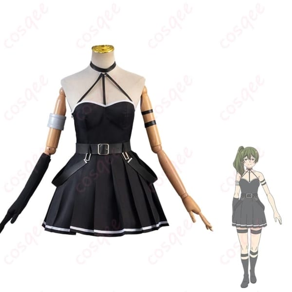 葬送のフリーレン ユーべルの雰囲気を端正に再現するダークエレガントなコスプレ衣装