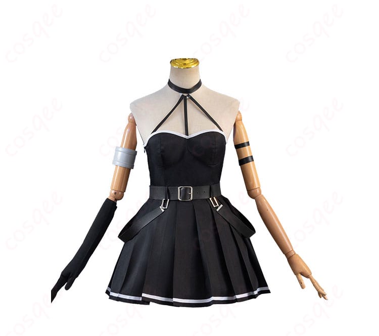 葬送のフリーレン ユーべル コスプレ衣装 正面図。高再現度のデザインが特徴的で、ユーべルの魅力を引き立てます。