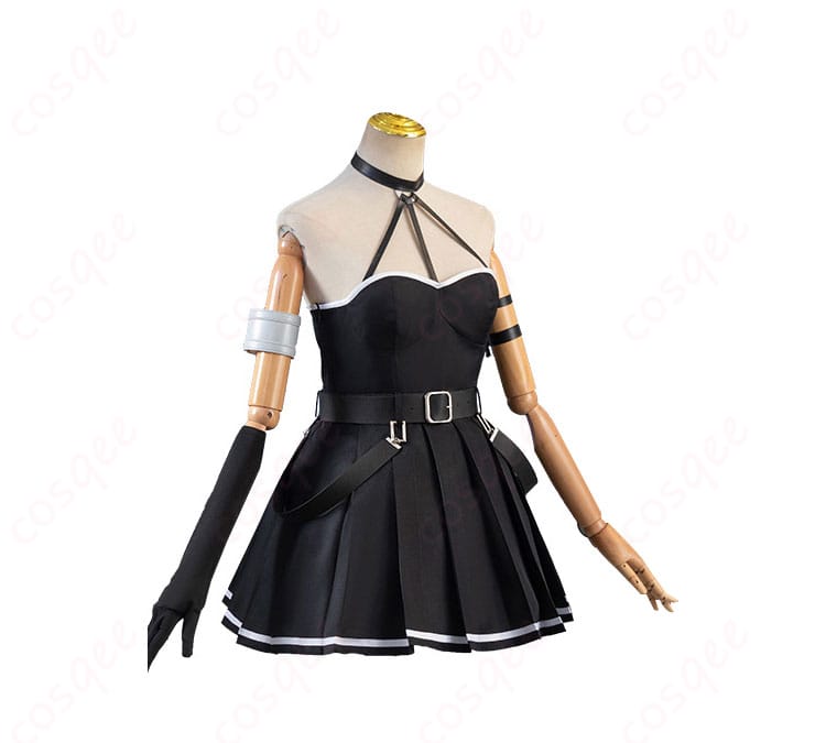 葬送のフリーレン ユーべル コスプレ衣装 侧面図。精密なディテールと快適な素材が魅力。