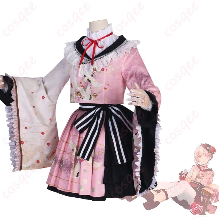 プロセカ 暁山瑞希 コスプレ衣装 和風ロリータの可憐さが写真映え - 2枚目の画像