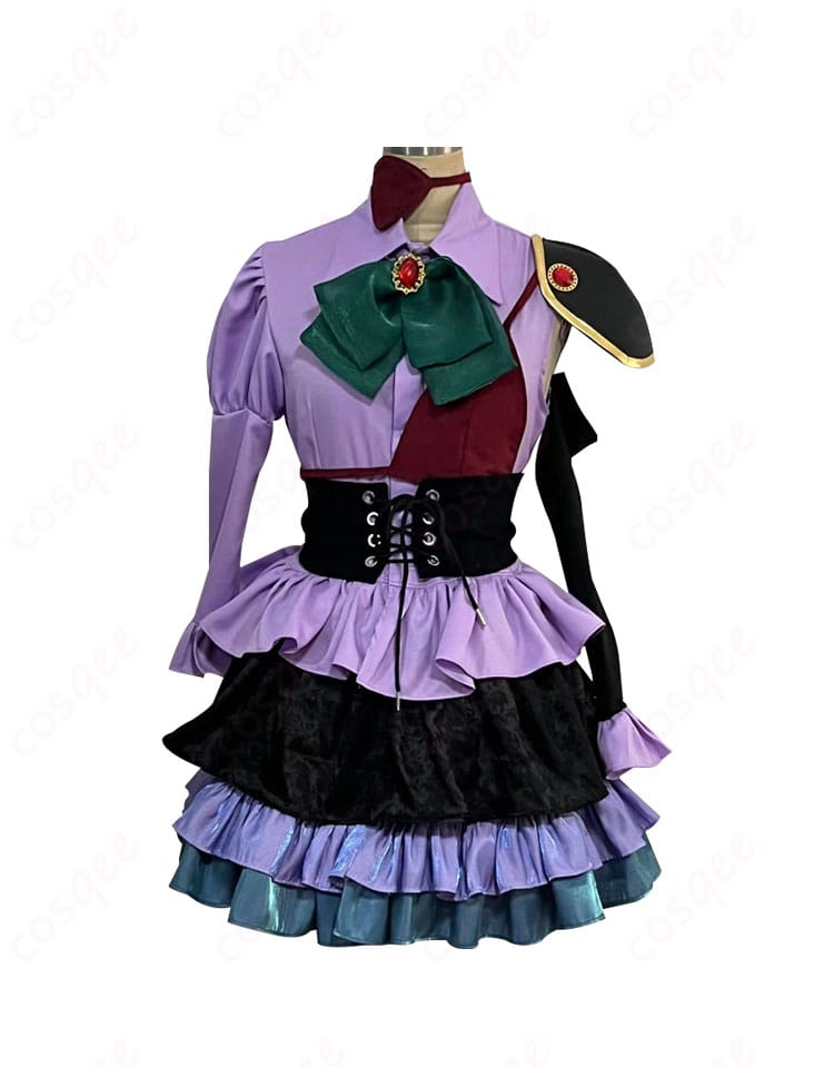中二病 小鳥遊六花 学園祭コスプレ衣装 正面図 - 高忠実度コスプレ衣装、魅力的なデザイン