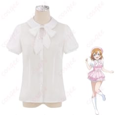 ラブライブ 高坂穂乃果 GiGOカフェ10周年コスプレ｜明るく映える華やかカフェ衣装 - 4枚目の画像（サムネイル）