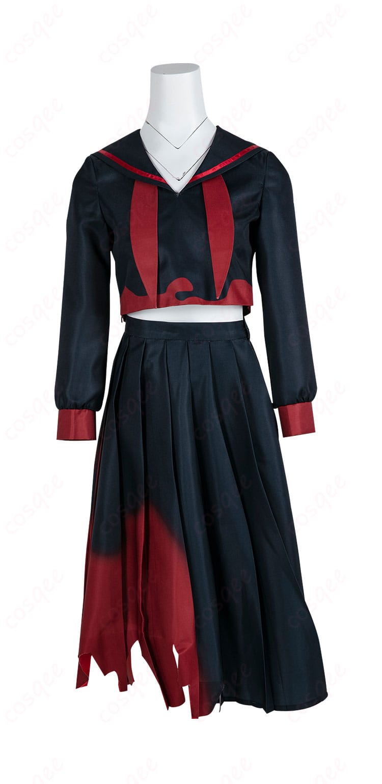 ブルーアーカイブ 剣先ツルギ 制服 コスプレ衣装の正面画像。細部まで忠実に再現されたデザインが特徴です。コスプレ衣装通販ならCOSCLTで。