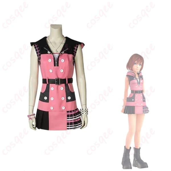 キングダムハーツIII カイリ コスプレ衣装 爽やかで写真映えするヒロインスタイル