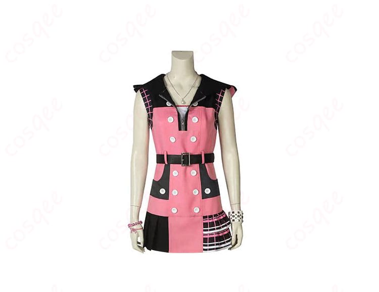 キングダム ハーツIII カイリ コスプレ衣装の正面画像。高品質で忠実再現されたデザインが特徴です。コスプレ衣装を今すぐチェック!