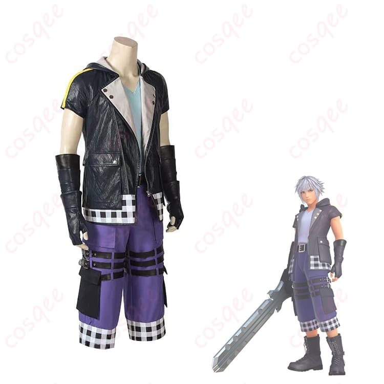 キングダム ハーツIII リク 通常衣装コスプレ｜クールに決まる機能派セットで写真映え - 2枚目の画像