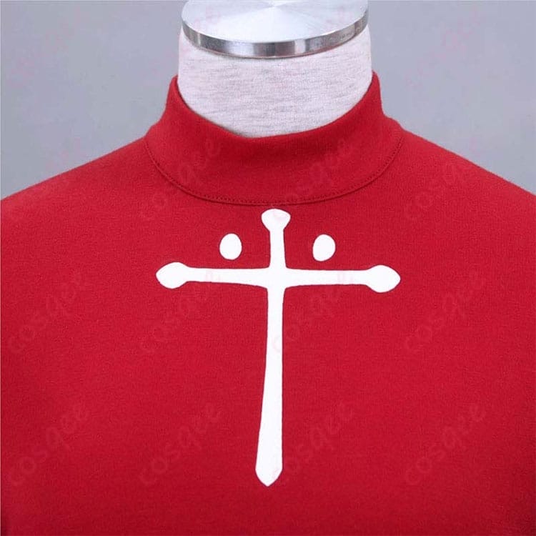 Fate/stay night 遠坂凛の魅力を纏う赤黒コーデ コスプレ衣装｜写真映えと動きやすさを両立 - 3枚目の画像