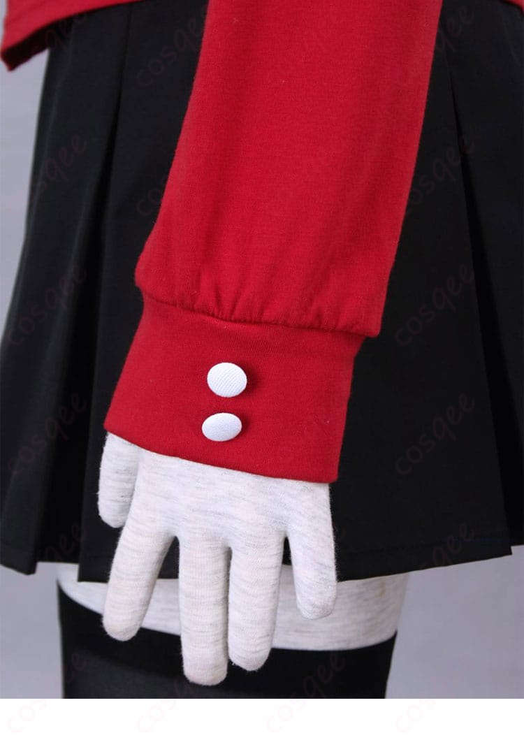 Fate/stay night 遠坂凛の魅力を纏う赤黒コーデ コスプレ衣装|写真映えと動きやすさを両立-4