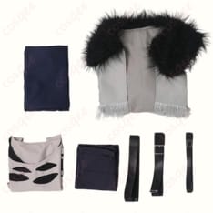 ヴィアベルの冷静さをまとう黒コーデ｜葬送のフリーレン コスプレ衣装 S–L - 4枚目の画像（サムネイル）