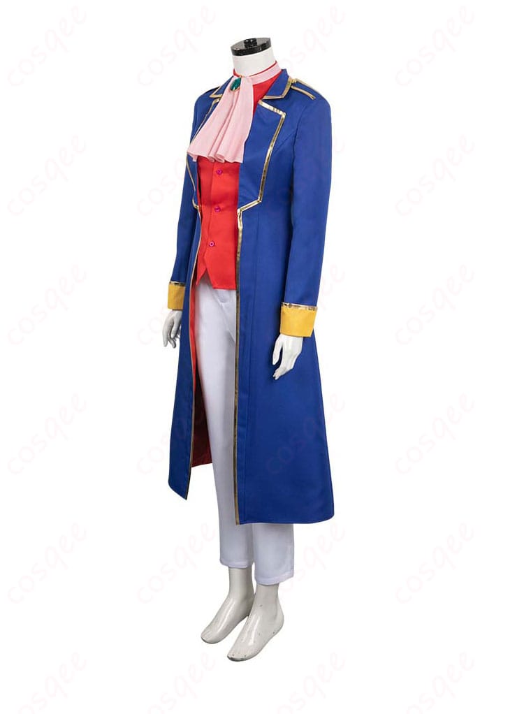 プリンセスピーチ Showtime! ピーチ姫 剣士 コスプレ衣装の側面ビュー。シルエットや立体感も要チェック。