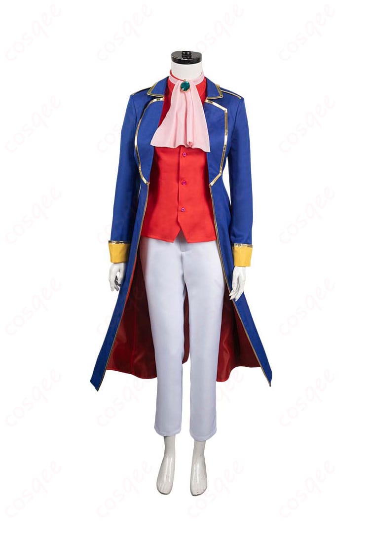 プリンセスピーチ Showtime! ピーチ姫 剣士 コスプレ衣装の正面全体像。華やかな剣士スタイルをチェック!