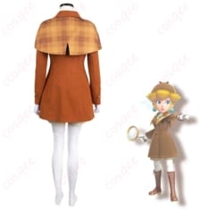 プリンセスピーチの探偵スタイルを上品に再現したコスプレ衣装 - 3枚目の画像（サムネイル）