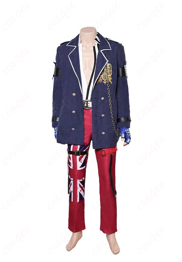 鉄拳8 スティーブ・フォックス コスプレ衣装 正面の全体像。高再現度のデザイン、詳細な刺繍が特徴。