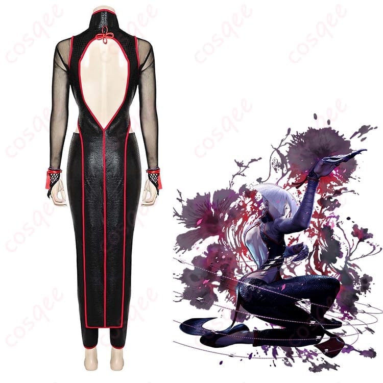 ストリートファイター6 A.K.I. コスプレ衣装 妖艶でシャープな佇まいをイベントで纏おう - 3枚目の画像