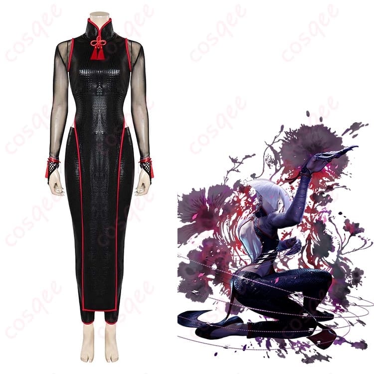 ストリートファイター6 A.K.I. コスプレ衣装 妖艶でシャープな佇まいをイベントで纏おう - 1枚目の画像