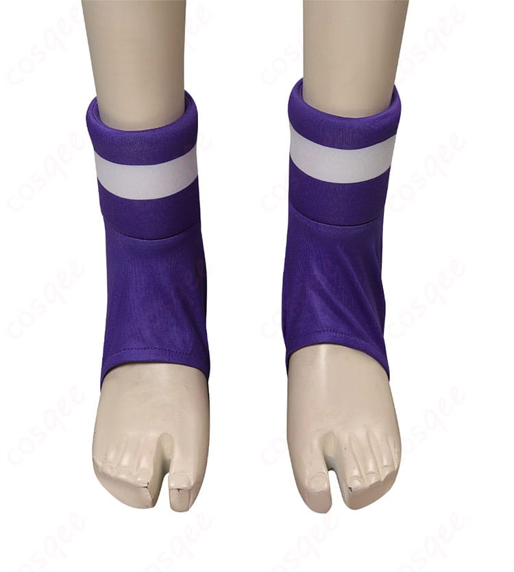 ストリートファイター6 マノン コスプレ衣装 ソックス装飾細節。脚元のソックスとアクセサリーが全体を引き立てます。