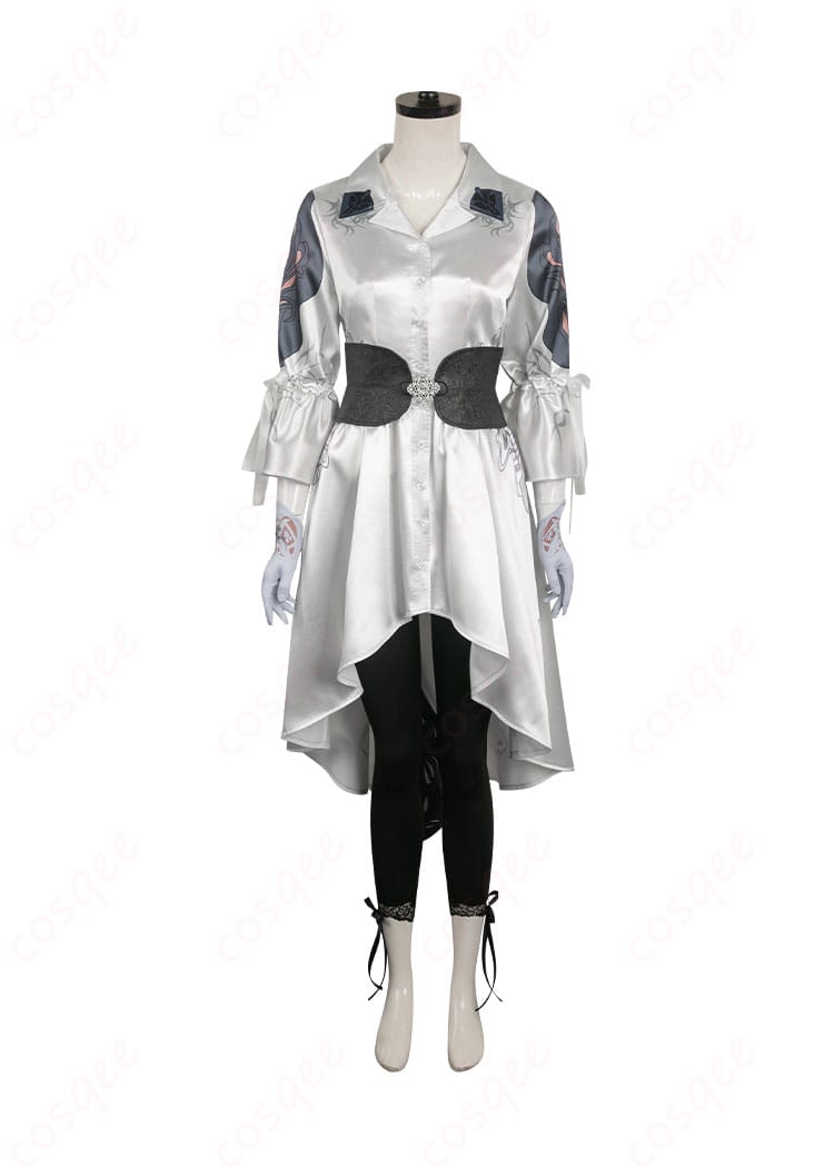 鉄拳8 風間準 コスプレ衣装の正面図。リアルに再現されたキャラクターの衣装、細部までこだわりあり。