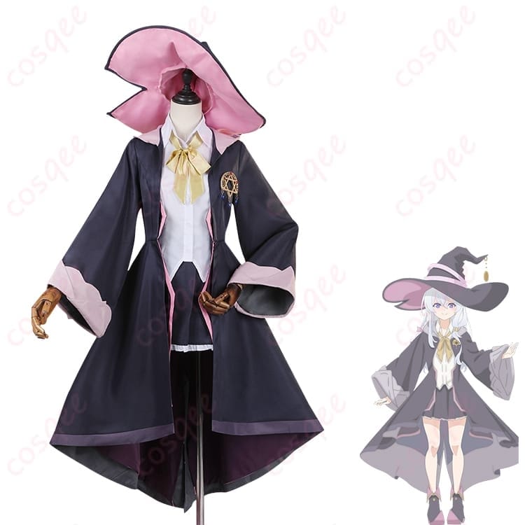 魔女の旅々 イレイナ 灰の魔女コスプレ 上品で軽やか、写真が映える一着 - 1枚目の画像
