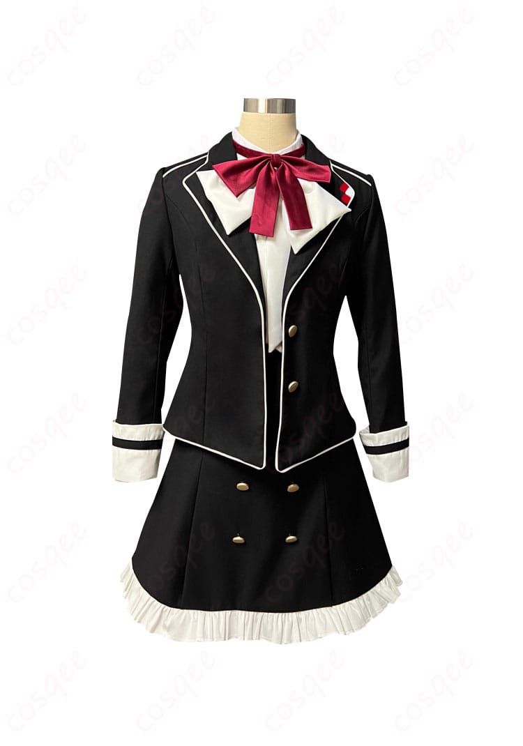 DIABOLIK LOVERS 小森ユイ コスプレ衣装の正面画像。細部まで忠実に再現されたデザイン、イベントや撮影に最適な衣装です。