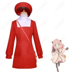 SPY×FAMILY アーニャ 劇場版CODE: White風コスプレ衣装 可愛く盛れて撮影もばっちり - 2枚目の画像（サムネイル）