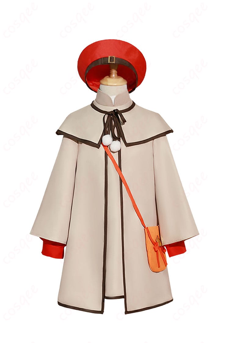 劇場版 SPY×FAMILY CODE: White アーニャ・フォージャー コスプレ衣装の正面全景。高忠実再現の衣装で、アニメファン必見。