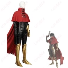 FFVII ヴィンセント・ヴァレンタイン衣装 赤マントが映える重厚セットで写真映え抜群 - 2枚目の画像（サムネイル）