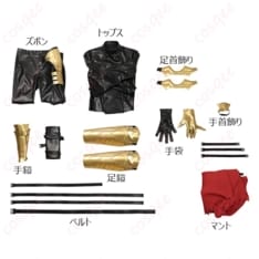 FFVII ヴィンセント・ヴァレンタイン衣装 赤マントが映える重厚セットで写真映え抜群 - 6枚目の画像（サムネイル）