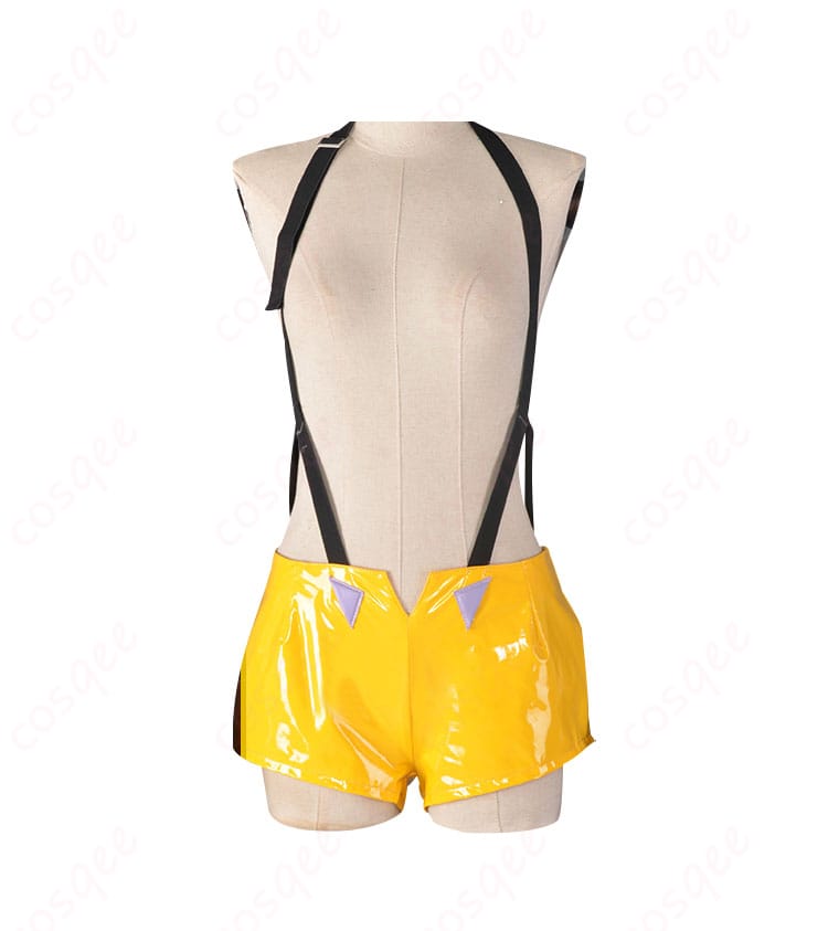 フェイ・ヴァレンタイン コスプレ衣装 ショートパンツ 正面写真 服装の細部まで忠実に再現。カウボーイビバップのキャラクターにぴったり!