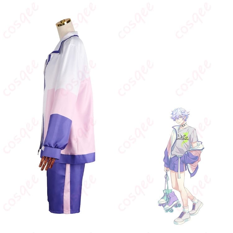 Paradox Live 矢戸乃上那由汰 コスプレ衣装 モード感と配色が映えるセットアップ - 3枚目の画像