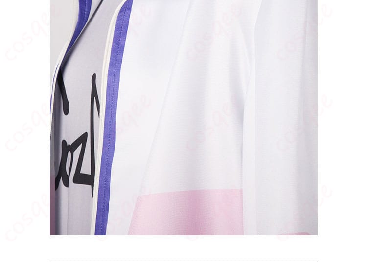 Paradox Live 矢戸乃上那由汰 コスプレ衣装 側面のディテール。衣服のシルエットと動きやすさが確認できます。