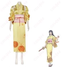 ONE PIECE 菊の丞の和装コスプレ衣装 上品で凛とした佇まいを美しく再現 - 1枚目の画像（サムネイル）