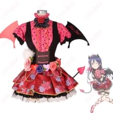 ラブライブ！園田海未 小悪魔編覚醒後コスプレ｜エレガントに映えるレース×サテン調 - 1枚目の画像（サムネイル）