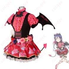 ラブライブ！園田海未 小悪魔編覚醒後コスプレ｜エレガントに映えるレース×サテン調 - 2枚目の画像（サムネイル）