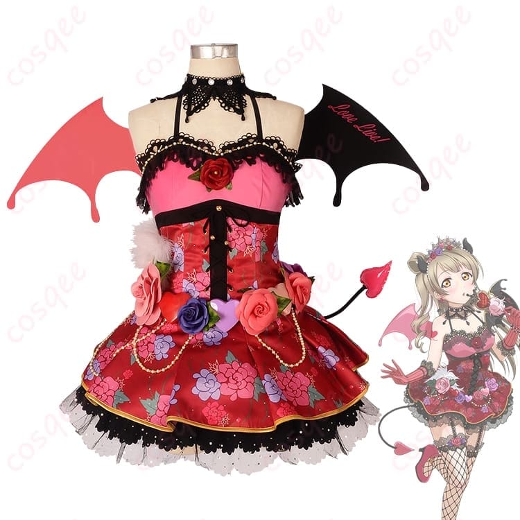 ラブライブ！南ことり 小悪魔編 覚醒後 コスプレ衣装 華やかで写真映えする丁寧仕立て - 1枚目の画像