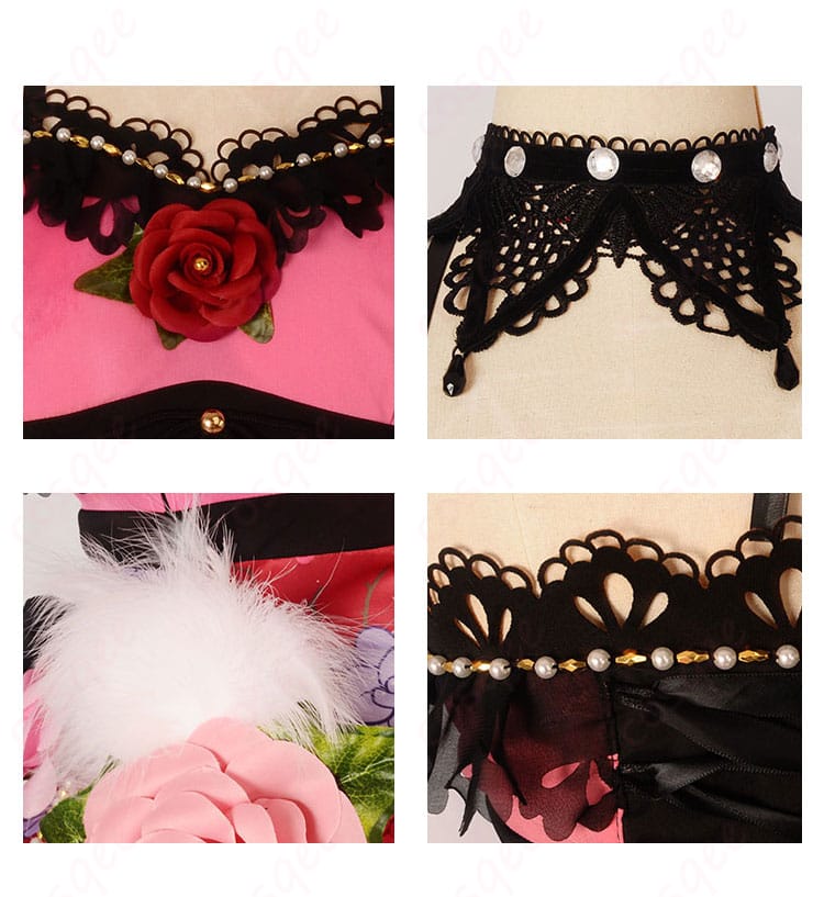 南ことり コスプレ衣装 小悪魔編 覚醒後衣装 衣领装饰細部 - コスプレ通販