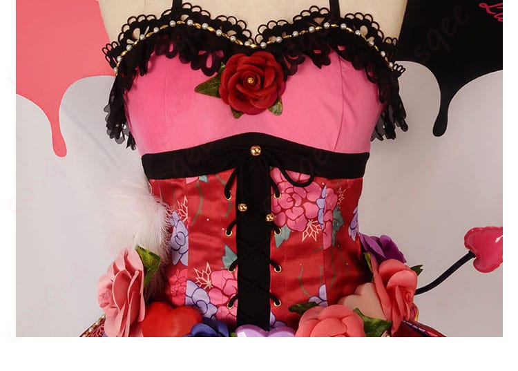 南ことり コスプレ衣装 小悪魔編 覚醒後衣装 装飾細部 - 高品質コスプレ衣装