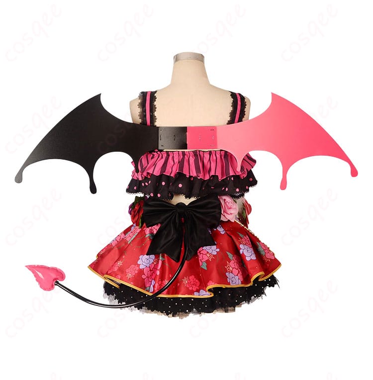 ラブライブ!スクフェス 星空凛 小悪魔編「凛のお願い!」覚醒後衣装の背面画像。背面デザインとディテールに注目!