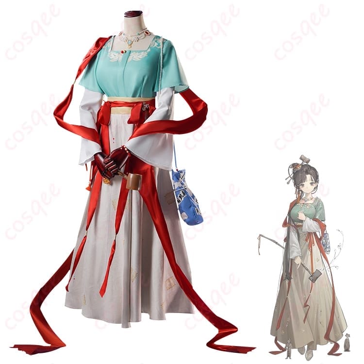 リバース1999 曲娘を優雅に再現するコスプレ衣装 小物まで揃って写真映え - 1枚目の画像