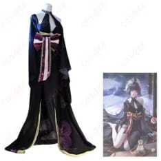 無期迷途 菫「長夜に花」コスプレ衣装 和装モードで艶やかに写真映え - 3枚目の画像（サムネイル）