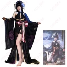 無期迷途 菫「長夜に花」コスプレ衣装 和装モードで艶やかに写真映え - 1枚目の画像（サムネイル）
