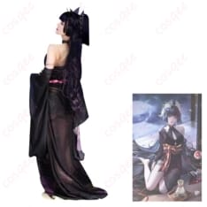 無期迷途 菫「長夜に花」コスプレ衣装 和装モードで艶やかに写真映え - 4枚目の画像（サムネイル）