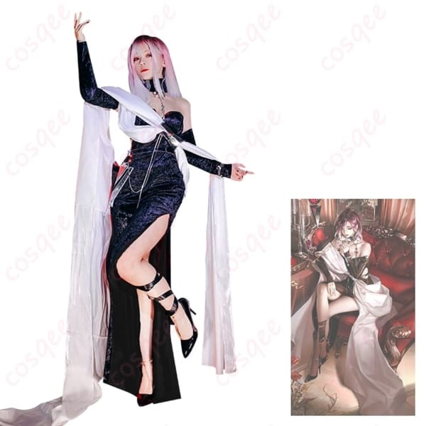 無期迷途 シャローム「昼の如き夜光」衣装で神秘的な輝きをまとうコスプレ