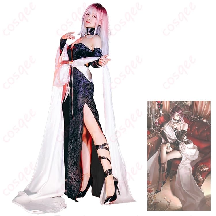 無期迷途 シャローム「昼の如き夜光」衣装で神秘的な輝きをまとうコスプレ - 2枚目の画像