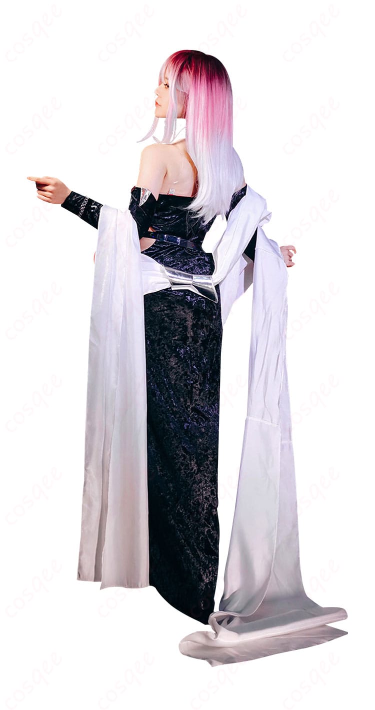 コスプレ衣装 シャローム 昼の如き夜光 背面の人物着用画像|無期迷途 コスプレ衣装