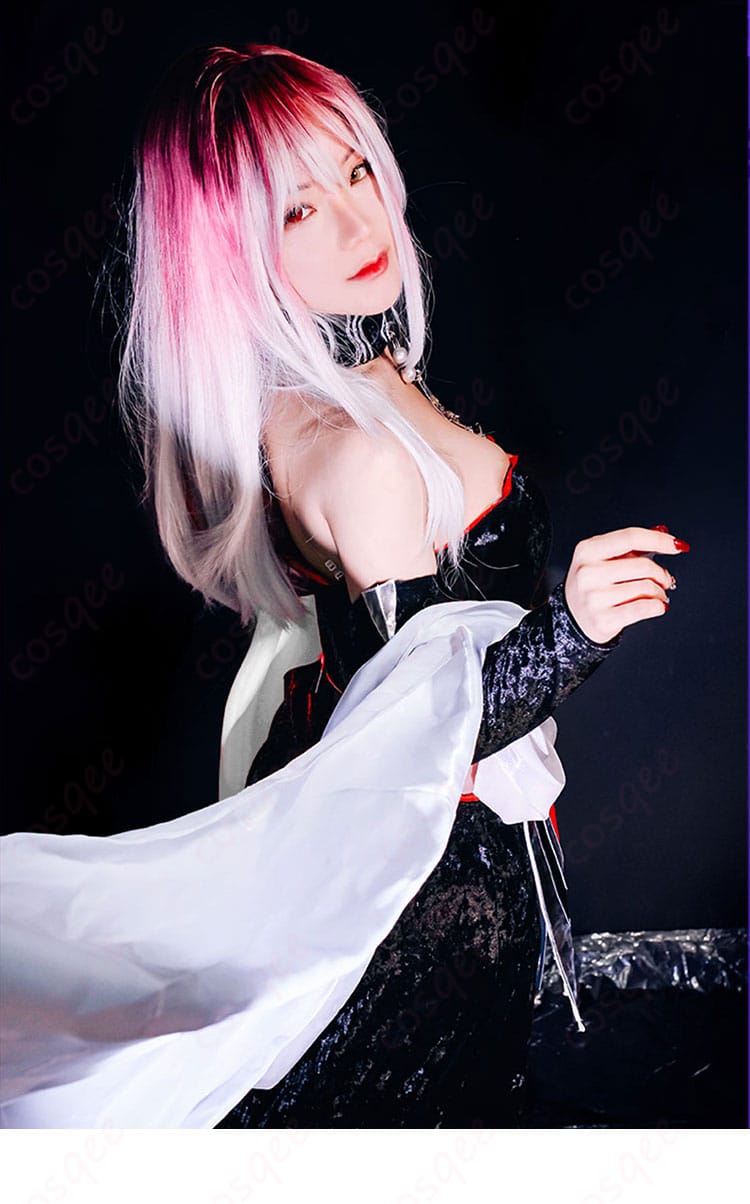 シャローム コスプレ衣装 昼の如き夜光 背面の人物着用詳細|無期迷途 コスプレ