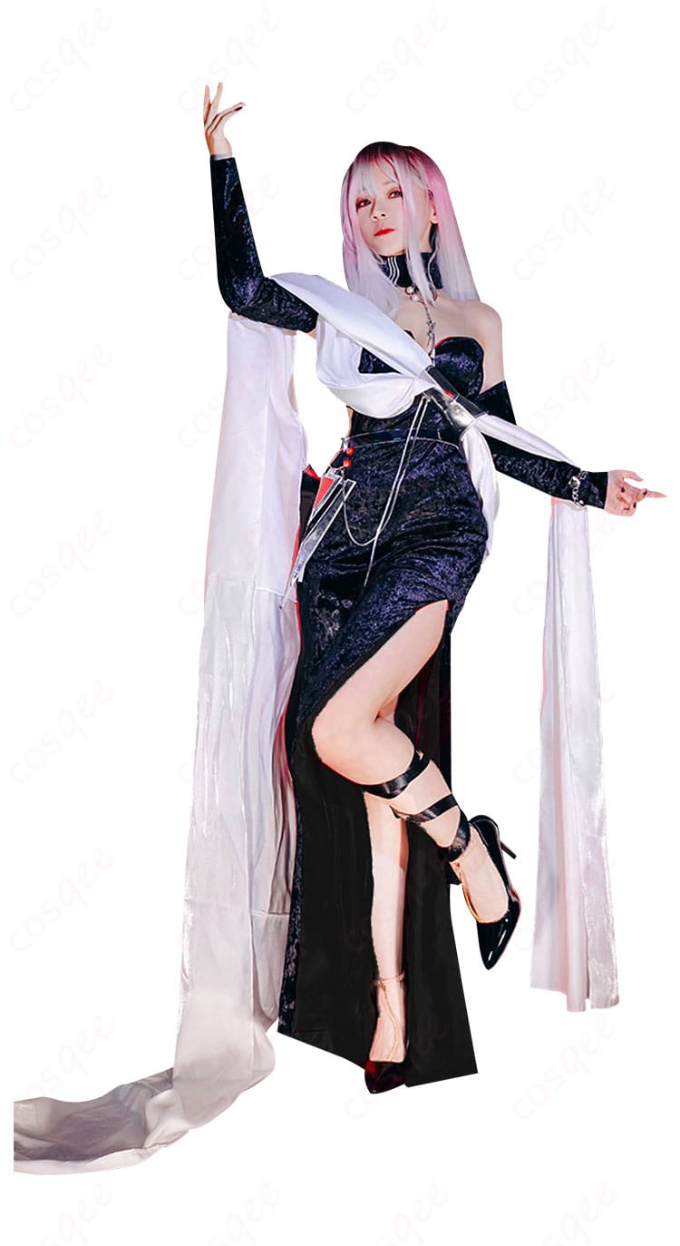 コスプレ衣装 シャローム 昼の如き夜光 正面の人物着用画像|無期迷途 コスプレ衣装